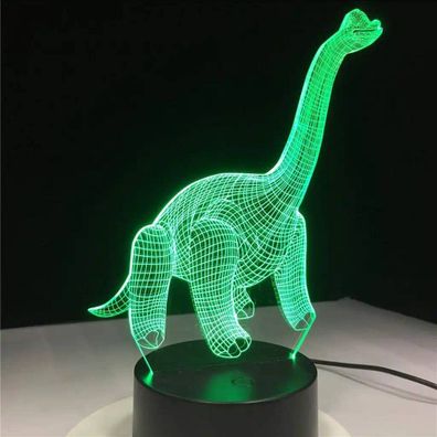 3Dmix 3DL-DFS045 – 3D LED nočná lampa - Diplodokus (Aroma)