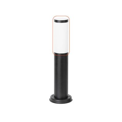 Rabalux 19607 - Náhradné tienidlo pre vonkajšiu lampu BLACK TORCH E27