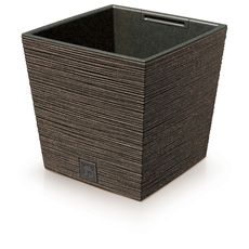Prosperplast Kvetináč FUSU ECO III kávový, varianta 30 cm