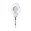 LED Stmievateľná stolná lampa s lupou LED/10W/230V biela