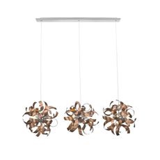 Luxera 64421 - Luster na lanku RIBBON 3xG9/33W/230V