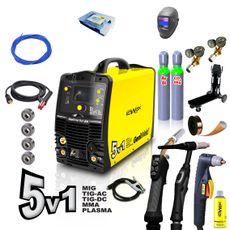 KOWAX GeniWeld®5v1 200 + kukla PANTER + redukčný ventil CO2 + redukčný ventil Ar+CO2 + plná tlak.fľaša CO2 8l
