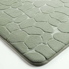 Zelená kúpeľňová predložka 50x80 cm Ricochet – douceur d'intérieur