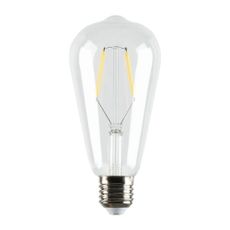 Teplá LED žiarovka E27, 4 W - Kave Home