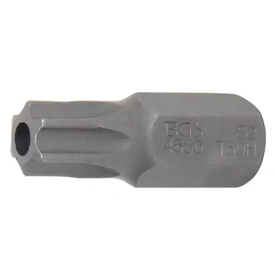 Bit TORX, T50, 10 mm, dĺžka 30 mm, s otvorom - B4650