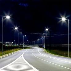 LED pouličná lampa SAMSUNG CHIP LED/50W/230V 4000K IP65 sivá