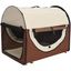 Prepravný box pre psov 97 x 71 x 76 cm | hnedý