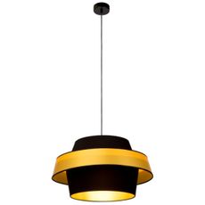 Spot-Light 150109104 - Luster na lanku PRETO GOLD 1xE27/60W/230V