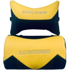 Sada vankúšikov DXRACER Racing čierno-žltá