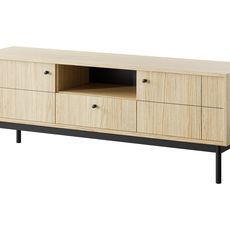 Piaski Televizní stolek Japandi 153 cm dub linea