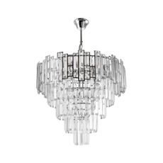 Luster na reťazi 8xE27/60W/230V
