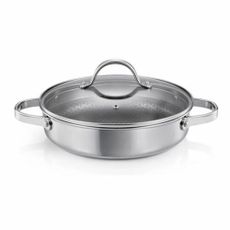 Panvica hlboká SteelCRAFT s pokrievkou ø 24 cm, 2 úchyty, 24 cm