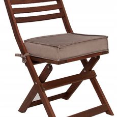 Golden Garden Podsedák na stoličku Velúr GG140 40/35/8cm cappucino
