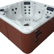 Sanotechnik - OASIS MAXI 5 - miestna záhradná vírivka SPA JACUZZI - 210 x 210 x 92 cm - biela