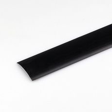 Profil podlahový samolepiaci hliník brúsený čierny 3,2x30x900 mm