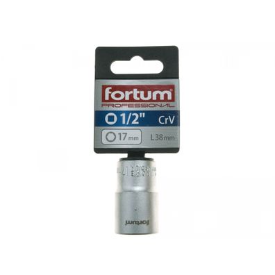 kľuč nástrčný, 1/2", 17mm, L 38mm, 61CrV5