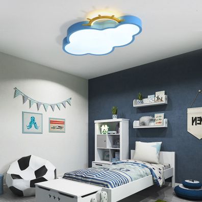 IKO LED stropná lampa s diaľkovým ovládačom – Modrý oblak
