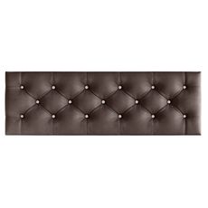 Lavica CHESTERFIELD 40x40 cm Hnedá