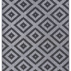 NORTHRUGS - Hanse Home koberce Kusový koberec Twin-Wendeteppiche 105466 Night Silver – na von aj na doma - 200x290 cm