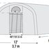 Náhradná plachta pre fóliovník SHELTERLOGIC 3,7x6,1 m PE Dekorhome