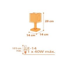 Dalber D-73451 - Detská lampička DINOS 1xE14/40W/230V