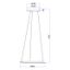 Globo 67192-19 - LED Luster na lanku RALPH LED/19W/230V