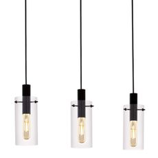 Eglo 97367 - Luster na lanku MONTEFINO 3xE27/60W/230V
