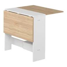 Rozkladací jedálenský stôl s doskou v dekore duba 76x28 cm Papillon – TemaHome