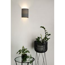 Brilagi - Nástenné svietidlo SEMI 1xE27/15W/230V pr. 20 cm šedá