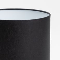 Náhradné tienidlo k stolnej lampe a nástennému svietidlu DEVA E27 čierna