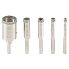 Diamantové vykružovacie vrtáky, 6 - 25 mm, 5 ks - B3917