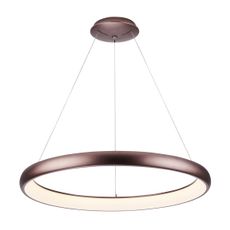 Azzardo AZ5062 -LED Stmievateľný luster na lanku ANTONIO LED/50W/230V hnedá +DO