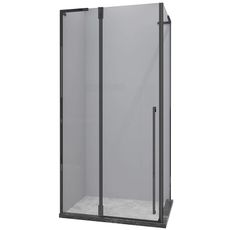 Sprchový kút štvorcový Bravo 90x90x195 black
