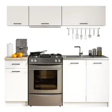 Ak furniture Kuchynská linka Olivie G1 1,8 m biela