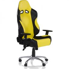 Počítačová židle GT Series One žluto-černo-bílá