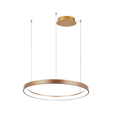 Azzardo AZ5020-LED Stmievateľný luster na lanku AGNES LED/48W/230V pr. 58 cm zlatá