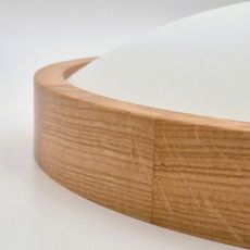 Brilagi - LED Stropné svietidlo CARVALHO SLIM 2xE27/60W/230V dub pr. 37 cm
