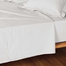 Biela bavlnená plachta 180x290 cm Lina – douceur d'intérieur