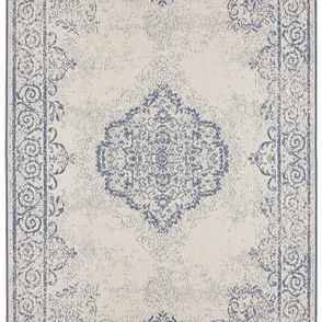 NORTHRUGS - Hanse Home koberce Kusový koberec Twin Supreme 103871 Blue / Cream – na von aj na doma - 200x290 cm