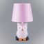 Nočná lampa sova ružová VO2166 LB1