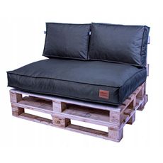 Golden Garden Paletové sedenie GG70 - podsedák a vankúš 120cm x 80cm x 15cm penový granulát olivová 1