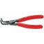 Presné kliešte na poistné krúžky 305 mm, vnútorne zakrivené. Knipex - 48 21 J41 - DIN 5265 D