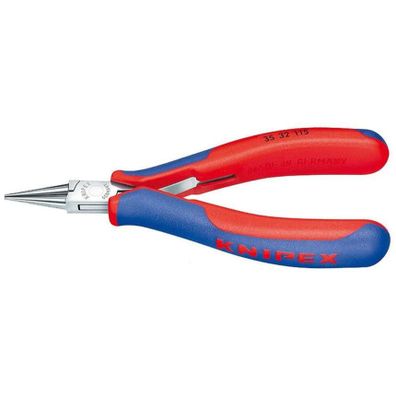 Elektronické montážne kliešte 115 mm KNIPEX 35 32 115 - leštená hlava, viaczložkové puzdrá