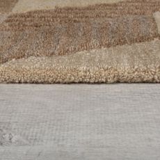 Flair Rugs , Kusový koberec Moda Asher Natural, 120x170, hnedá, chodba / predsieň