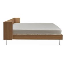 Dvojlôžková posteľ v dekore duba 180x200 cm v prírodnej farbe Wrap – Bonami Selection