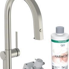 Drezová batéria Hansgrohe Aqittura bez výpuste nerez 76800800