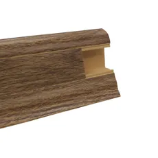 Döllken Lišta PVC obvodová SLK50 W279 Dub tmavohnedý - Lišta 2500x50x25 mm