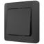 Krížový spínač SILVA black 46211