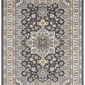 Nouristan - Hanse Home koberce Kusový koberec Mirkan 104106 Darkgrey - 80x150 cm