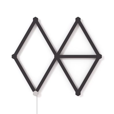 Nanoleaf NL59-0001BM-9PK - Sada krytov na lištu LINES 9 ks čierna matná